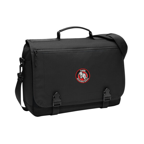 Port Authority® Messenger Briefcase - Embroidered Logo Thumbnail