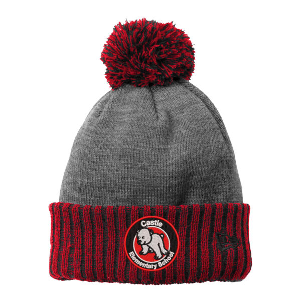 New Era ® Colorblock Cuffed Beanie - Embroidered Logo Thumbnail