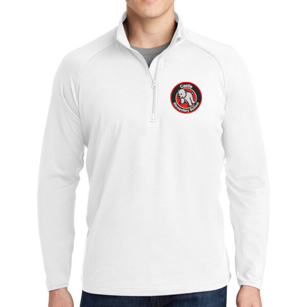 Sport-Tek® Sport-Wick® Stretch 1/2-Zip Pullover - Embroidered Logo Thumbnail