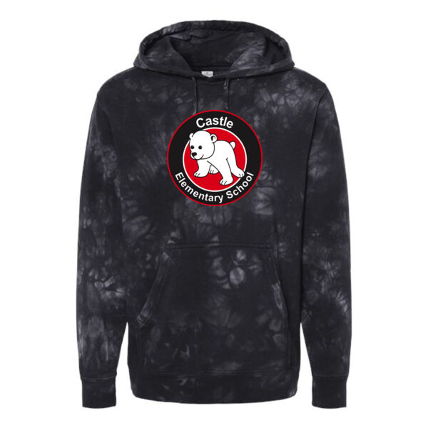 Independent Trading Co. - Midweight Tie-Dye Hooded Pullover - Printed Logo Thumbnail
