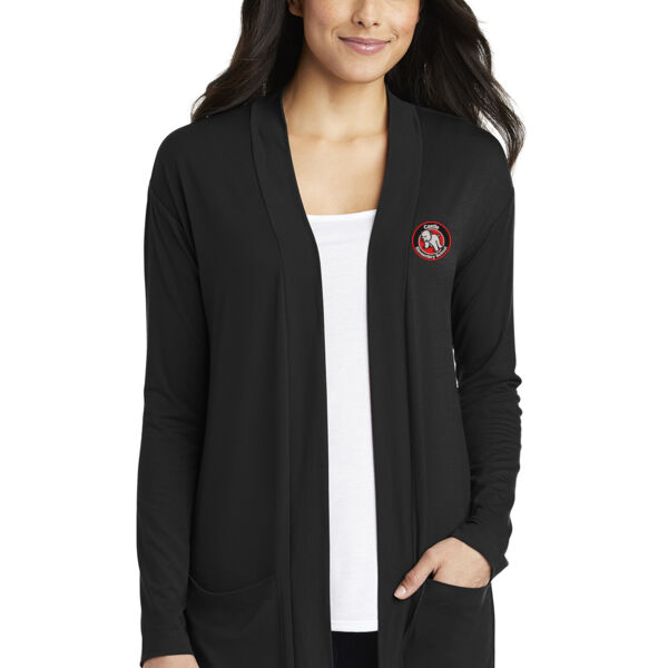 Port Authority ® Ladies Concept Long Pocket Cardigan - Embroidered Logo Thumbnail
