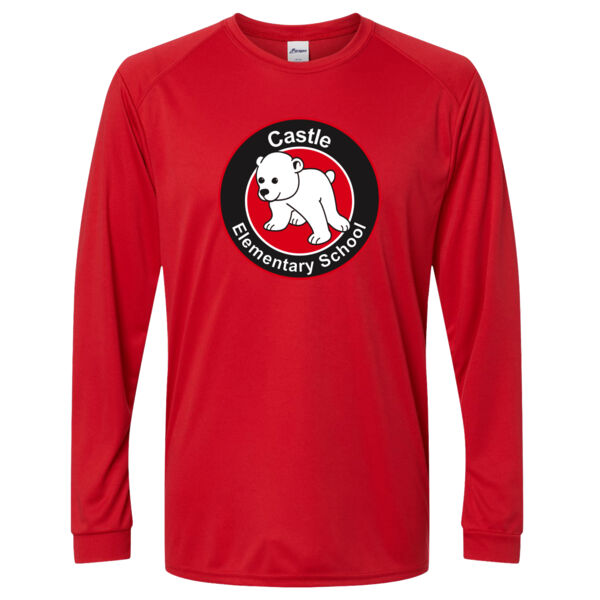 Paragon - Youth Long Islander Performance Long Sleeve T-Shirt - Printed Logo Thumbnail