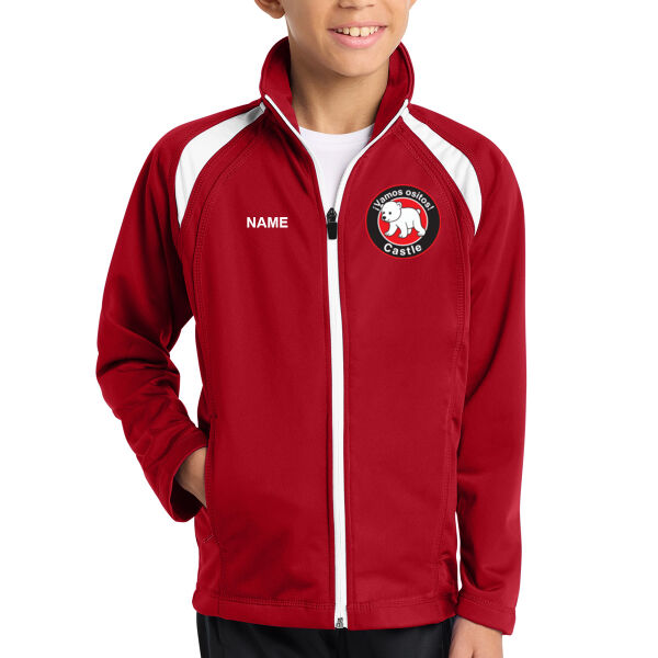 Sport-Tek - Youth Tricot Track Jacket - Embroidered Logo **Add Name for $5! ** Thumbnail