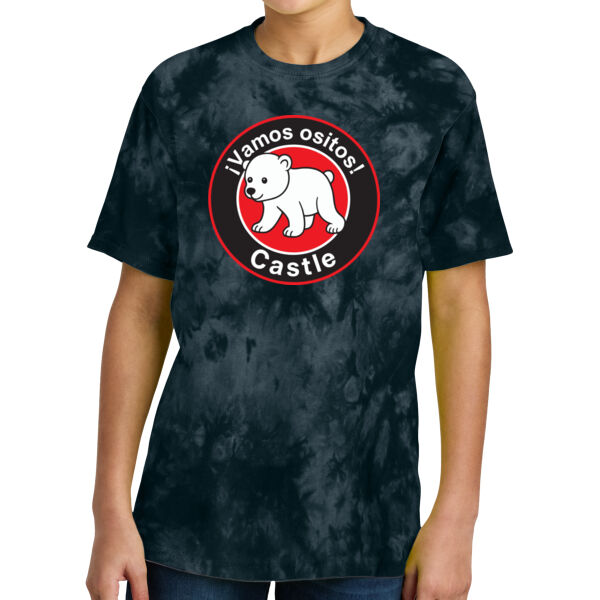 Port & Co - Youth Crystal Tie-Dye Tee - Printed Logo Thumbnail