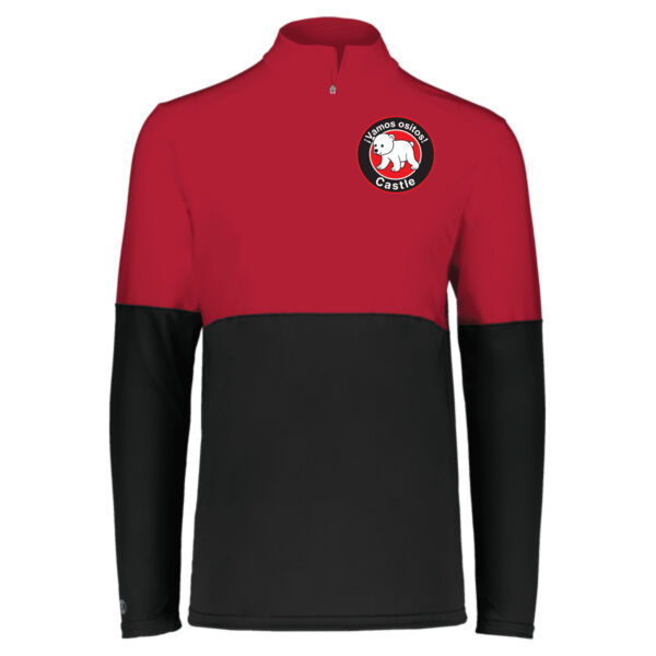 Holloway Youth Momentum Team ¼ Zip Pullover - Printed Logo Thumbnail