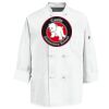 Eight Knot Button Chef Coat with Thermometer Pocket Thumbnail