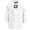 Eight Knot Button Chef Coat with Thermometer Pocket Thumbnail
