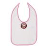 Infant Contrast Trim Premium Jersey Bib Thumbnail