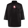 Black Knot Button Chef Coat Thumbnail